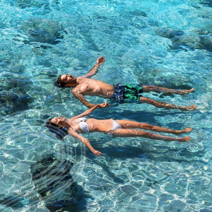 Couple in blue water mob crop