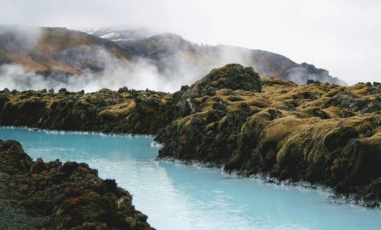 Blue lagoon in Iceland