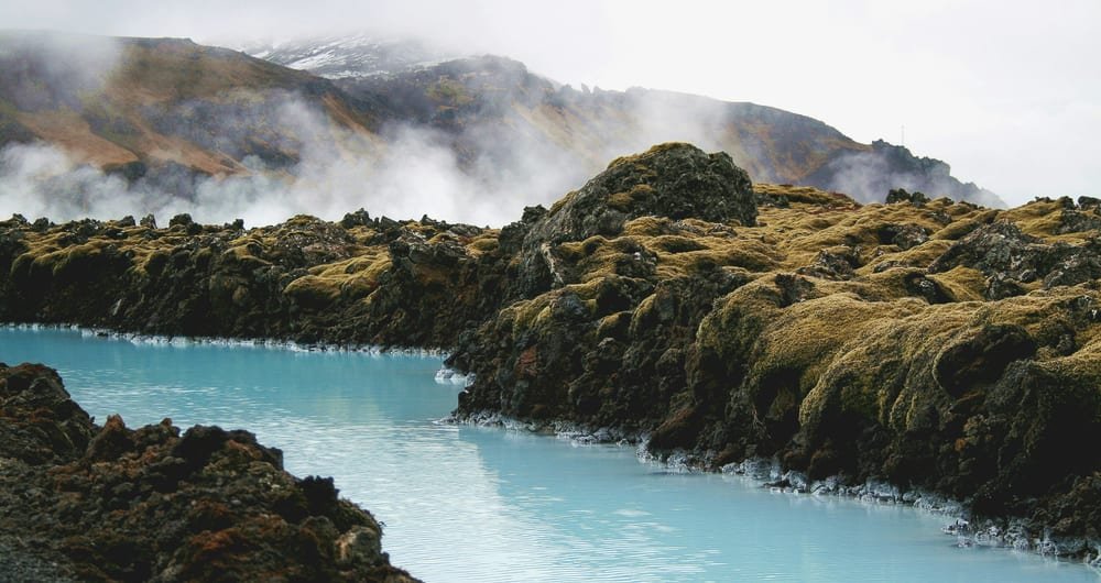 Blue lagoon in Iceland